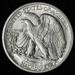 1942-S Walking Liberty Silver Half Dollar BU UNCIRCULATED MS E356 GILB