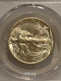 1942 S Walking Liberty Silver Half Dollar PCGS MS63 Better Date Walker