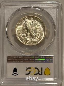 1942 S Walking Liberty Silver Half Dollar PCGS MS63 Better Date Walker