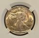 1942 Walking Liberty 50c Silver Half Dollar Unc Monster Tone See Video