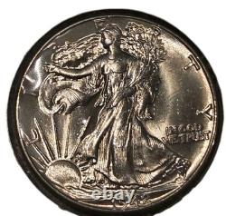 1942 Walking Liberty Half Dollar (90% Silver) CHOICE BU