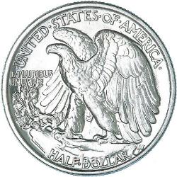 1942 Walking Liberty Half Dollar 90% Silver Choice BU US Coin See Pics T866