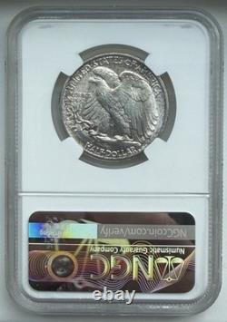 1942 Walking Liberty Half Dollar NGC MS66+