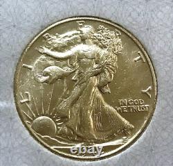 1942 Walking Liberty Half Dollar -No Mint Mark-Great Condition-90% Silver