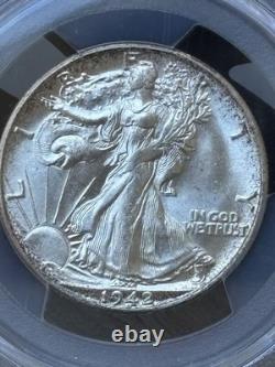 1942 Walking Liberty Half Dollar Set P/D/S PCGS MS64 Silver 3-Coin Lot