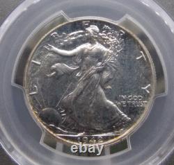 1942 Walking Liberty PROOF Silver Half Dollar 50c PCGS PR66 #629 ECC&C, Inc