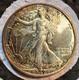 1942 Walking Liberty Proof Half Dollar. Old, Light Cleaning -retoned. Pretty