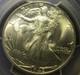 1942 Walking Liberty Silver Half Dollar Certified Pcgs Ms 64