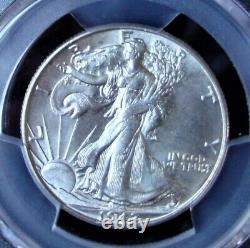 1942 Walking Liberty Silver Half Dollar PCGS MS 65