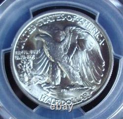 1942 Walking Liberty Silver Half Dollar PCGS MS 66+ Gold Shield