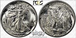 1942 Walking Liberty Silver Half Dollar PCGS MS 66+ Gold Shield