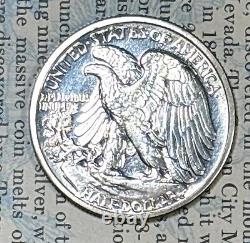 1942-p Walking Liberty Half Dollar Proof Pf++++ Gem Uncirculated Piece