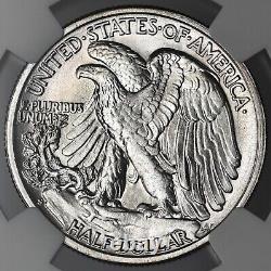 1942-s 50c Walking Liberty Silver Half Dollar Ngc Ms64 #6801295-002 Mint State