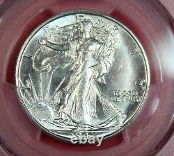 1942-s Walking Liberty Half Dollar Pcgs Ms65