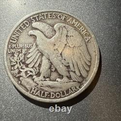 1943S Silver Walking Liberty Half Dollar