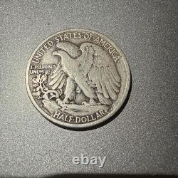 1943S Silver Walking Liberty Half Dollar