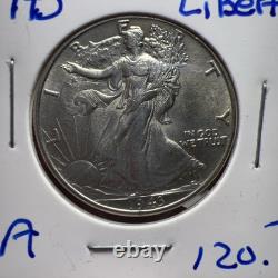 1943 50C Walking Liberty Half Dollar