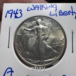 1943 50C Walking Liberty Half Dollar