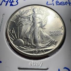 1943 50C Walking Liberty Half Dollar