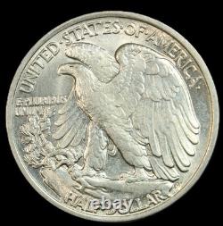 1943 50C Walking Liberty Half Dollar- Choice Gem Bu- SMH1072