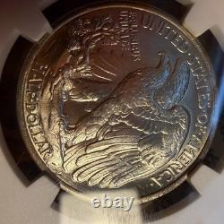 1943 50C Walking Liberty Half Dollar NGC MS64 90% Silver WWII Era Rim Toning
