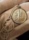 1943 Au 90% Silver Walking Liberty Half Dollar Coin With. 925 Inch Necklace
