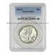 1943-d 50c Walking Liberty Pcgs Ms67 Denver Gem Graded Silver Half Dollar Coin