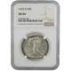 1943 D Liberty Walking Half Dollar Ms 66 Ngc Silver Uncirculated