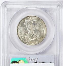 1943-D Liberty Walking Half Dollar PCGS MS-65 Mint State 65