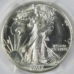 1943 D Liberty Walking Silver Half Dollar MS 65 PCGS Uncirculated