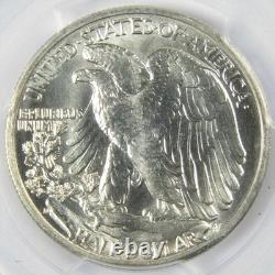 1943 D Liberty Walking Silver Half Dollar MS 65 PCGS Uncirculated