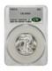 1943 D Walking Liberty 50c Cac Ms64 Just Graded Blast White