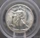 1943 D Walking Liberty Half Dollar 50c Pcgs Ms64 #752 Ogh Old Green Ecc&c, Inc
