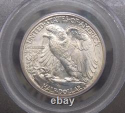 1943 D Walking Liberty Half Dollar 50c PCGS MS64 #752 OGH Old Green ECC&C, Inc