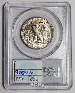 1943 D Walking Liberty Half Dollar PCGS MS-65