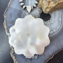 1943 Genuine 90% Silver Walking Liberty Half Dollar Coin withTurquoise Uni Pendant