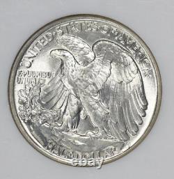 1943 Liberty Walking Half Dollar Ngc Ms65