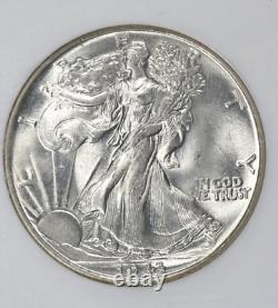 1943 Liberty Walking Half Dollar Ngc Ms65