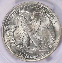 1943 Liberty Walking Half Dollar PCGS MS-65 Mint State 65