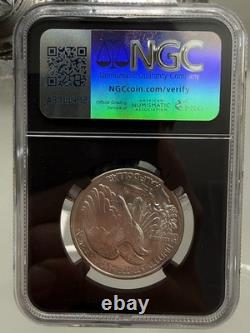 1943 MS64 Walking Liberty Half Dollar 50C NGC MS64 with Original Bag Fragment