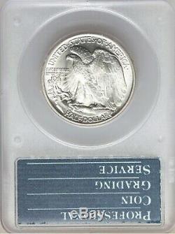 1943 PCGS CAC MS65 OGH Rattler Walking Liberty Silver Half Dollar Walker GEM BU