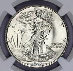 1943-P 1943 Walking Liberty Silver Half Dollar 50c NGC MS 67