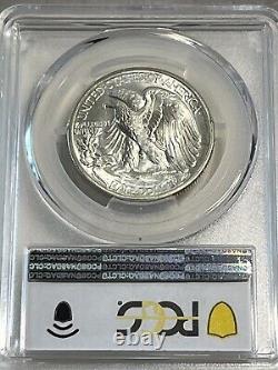 1943 P WALKING LIBERTY SILVER HALF DOLLAR Graded PCGS MS66 Coin Denver Mint Slab
