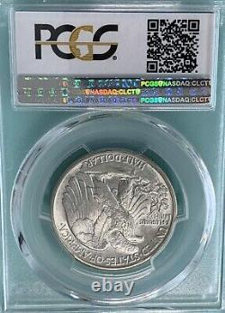 1943-P Walking Liberty Half Dollar, PCGS MS-65, Pristine