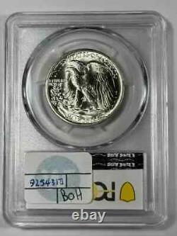 1943 P Walking Liberty Half Dollar PCGS MS-66 Sight White