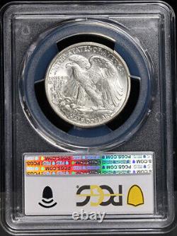 1943-P Walking Liberty Half PCGS MS66 Superb Eye Appeal Strong Strike