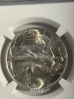 1943 P Walking Liberty Silver Half Dollar NGC MS65 Stunning Blazer