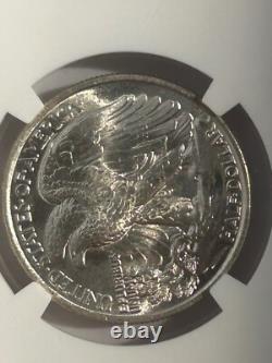 1943 P Walking Liberty Silver Half Dollar NGC MS65 Stunning Blazer