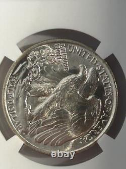 1943 P Walking Liberty Silver Half Dollar NGC MS65 Stunning Blazer