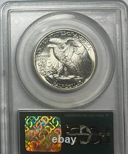 1943-P Walking Liberty Silver Half Dollar -PCGS MS65 OGH Great Luster GEM